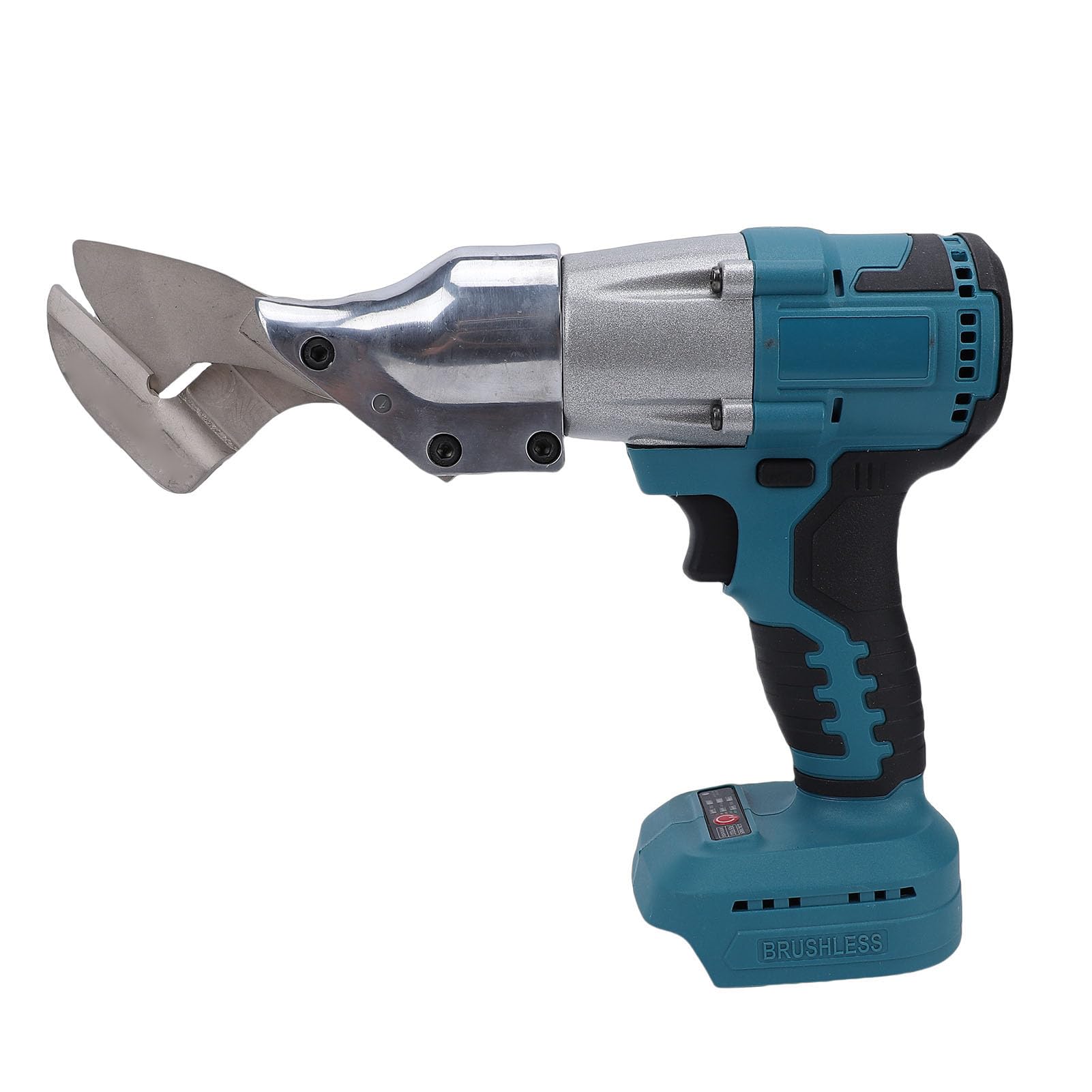 Ejoyous Tijeras de Metal Inalámbricas, Cuchillas de Acero Inoxidable, Cabezal Giratorio de 360 ​​Grados, Velocidad Ajustable para Cortar PVC y Metal para Bricolaje y Uso Profesional (#2)