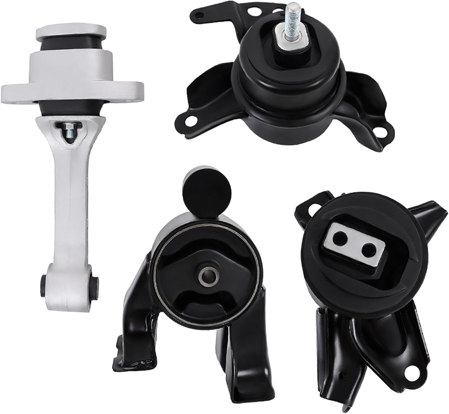 labwork 4PCS Set Engine Motor Trans Mount Replacement for Hyundai Sonata 2.4L Hybrid 2011-2015 9766 9755 9760 9752