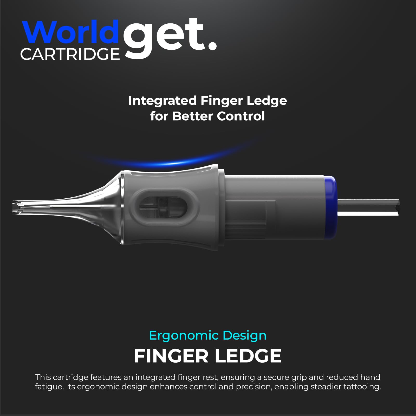 WORLDGET Tattoo Cartridge Needles 20pcs Tattoo Needles Set #12 Round Curved Magnum Shader 15RM Disposable Membrane(1215RM 20Pcs) - Image 4