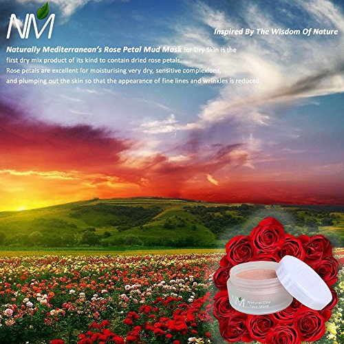 Professional Collagen Stimulating Face Mask Clay Powder, Mud Mask, Anti-Ageing Healing Skin Cleanser, Firming Detox with VITAMIN B3, VITAMIN C AND ALOE VERA, 100% Natural Skincare. 100ml. - Image 6