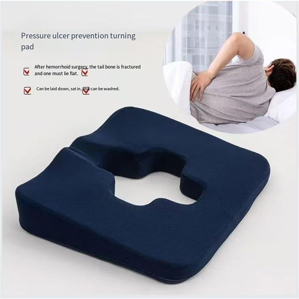 Cojin Antiescaras Cojin Silla Oficina Cojin Hemorroides Cojin Coxis Cojin Silla Ruedas Cojin Coxis Ortopedico Cojin Ergonomico Cojines para Sillas Grey