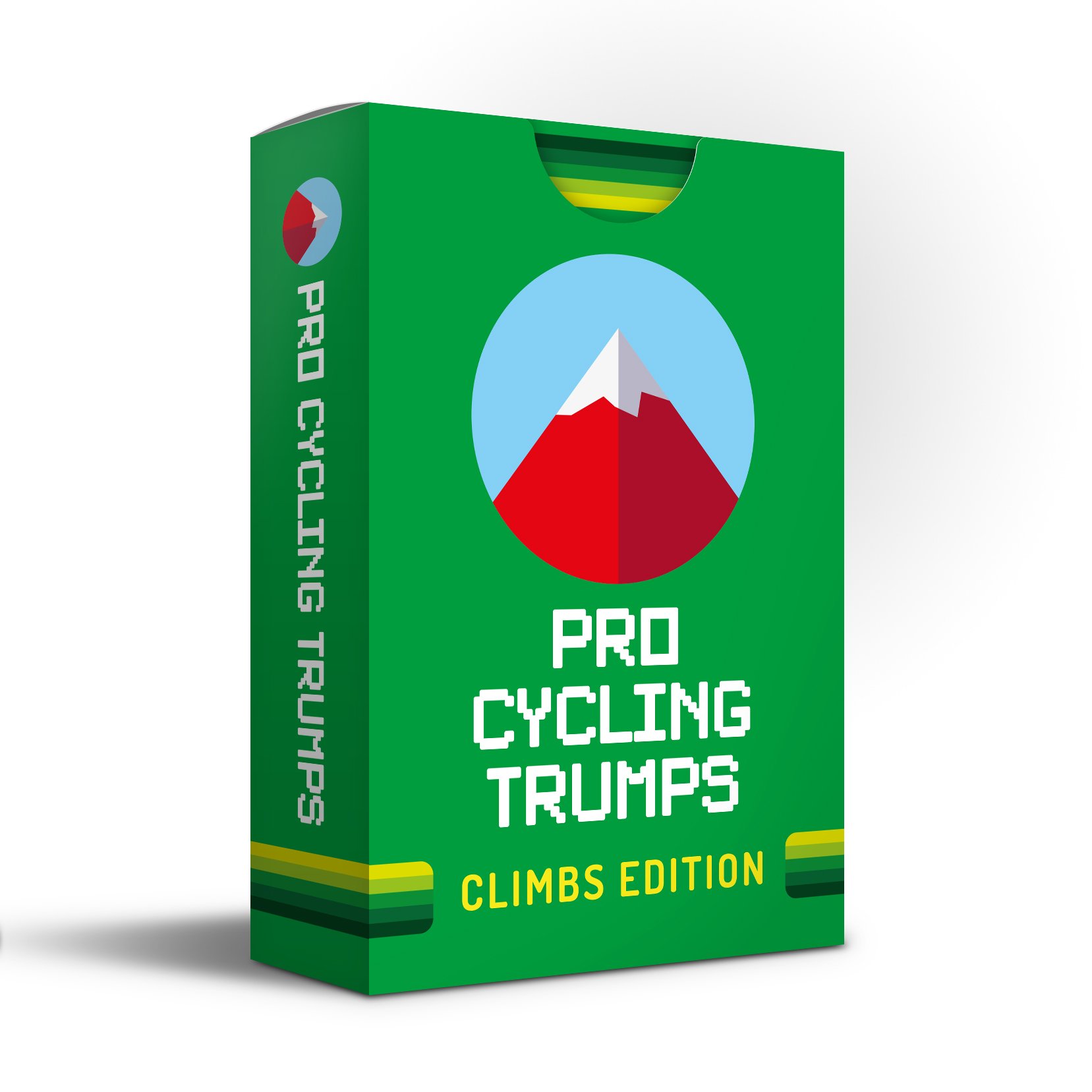 Pro Cycling Trumps Climbs Edition (Cycling Trump Card Game), Blue and White, 9 cm x 6 cm