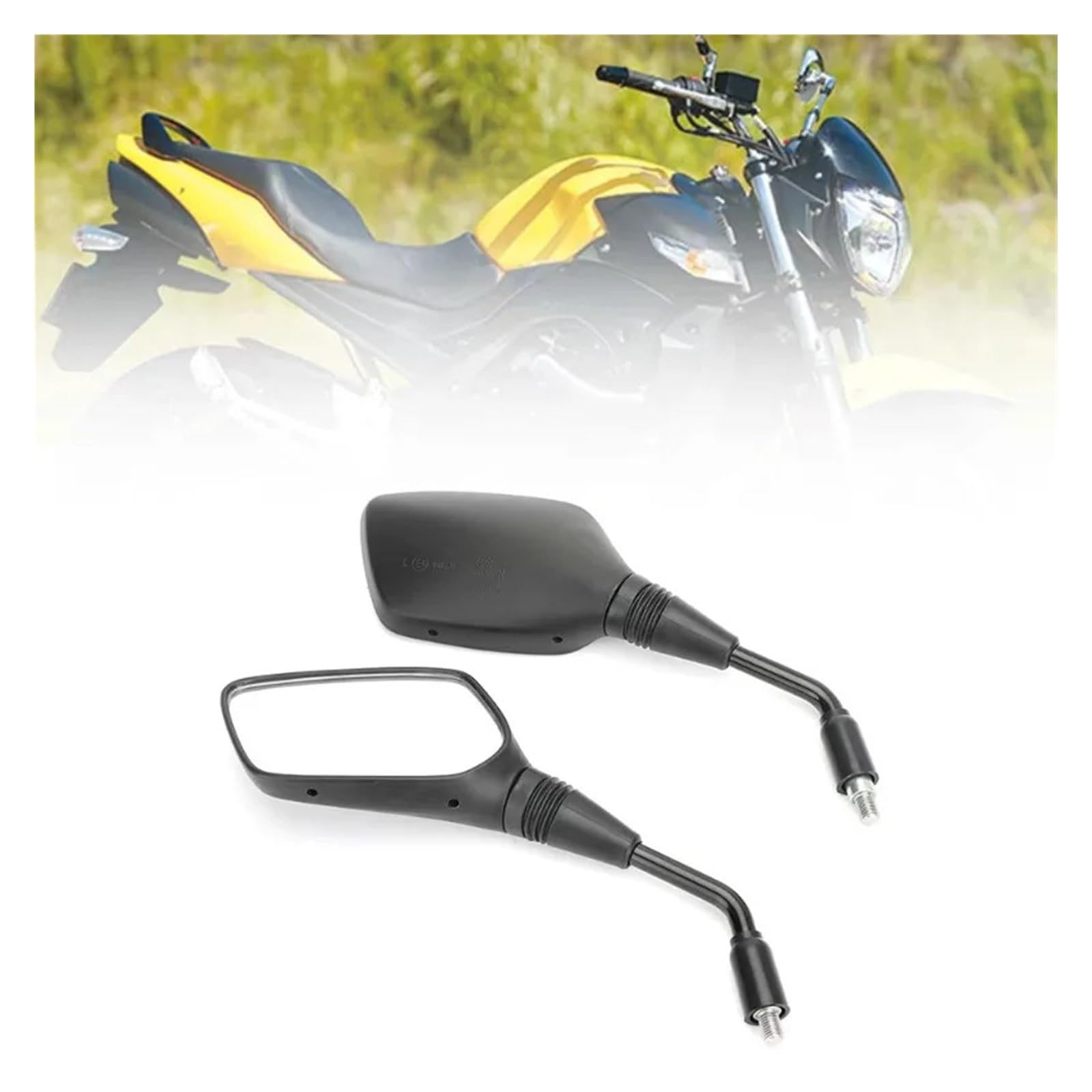 Specchietti Retrovisori Laterali Neri | Modelli applicabili: GW250 GW 250 DL250 DL650 V-Strom Vstrom DL 650