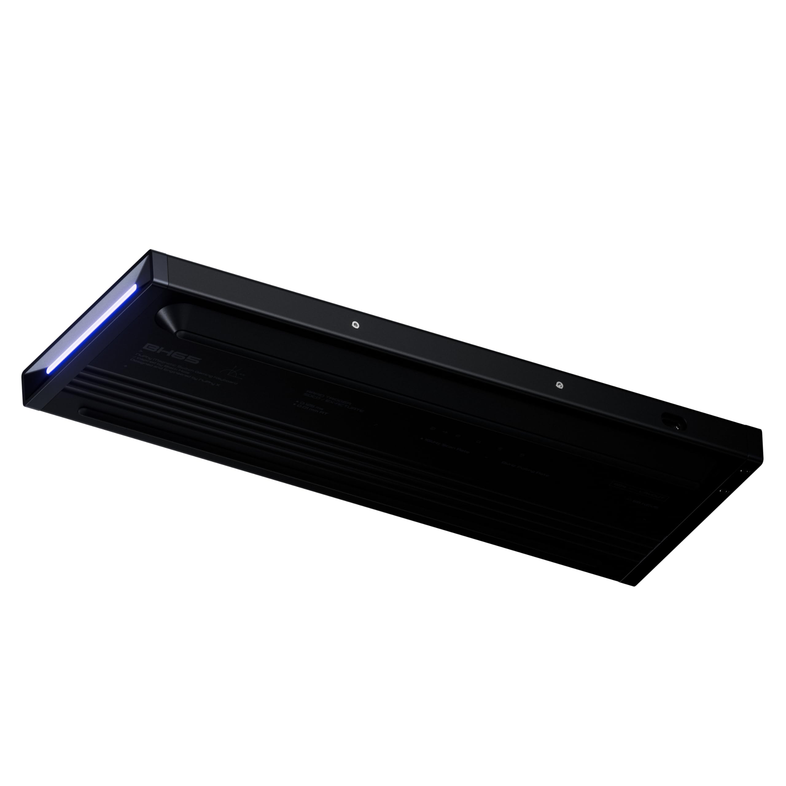 NuPhy X BH65 - Tastiera ad effetto Hall, interruttore magnetico hot swap, attivazione regolabile, modalità di attivazione rapida, RGB personalizzata per Mac Windows Linux - Black Magnetic Jade Pro