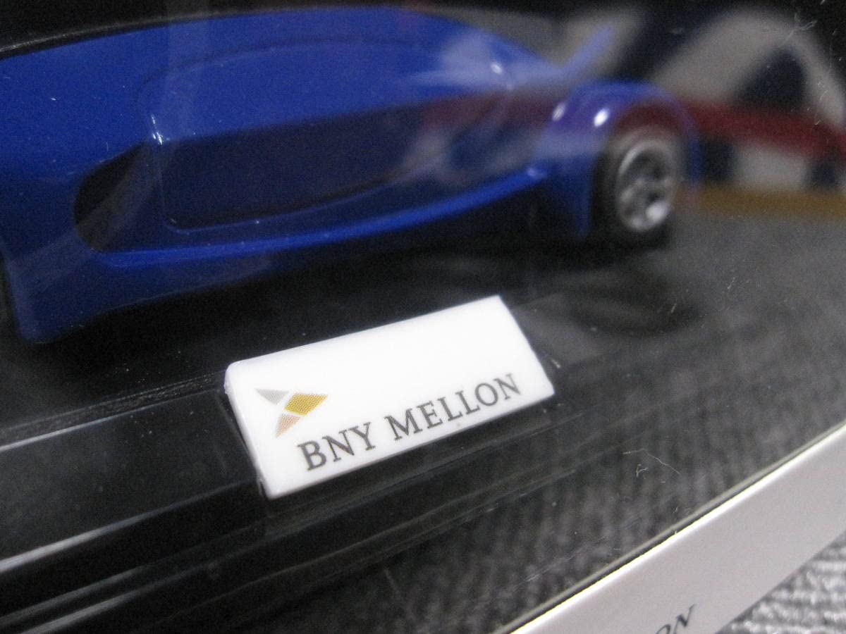 Amazon.co.jp: Bank of New York BNY MELLON メロン銀行 ミニカー 未来型EV車 青 台座付 で 出品リスト検索  : おもちゃ