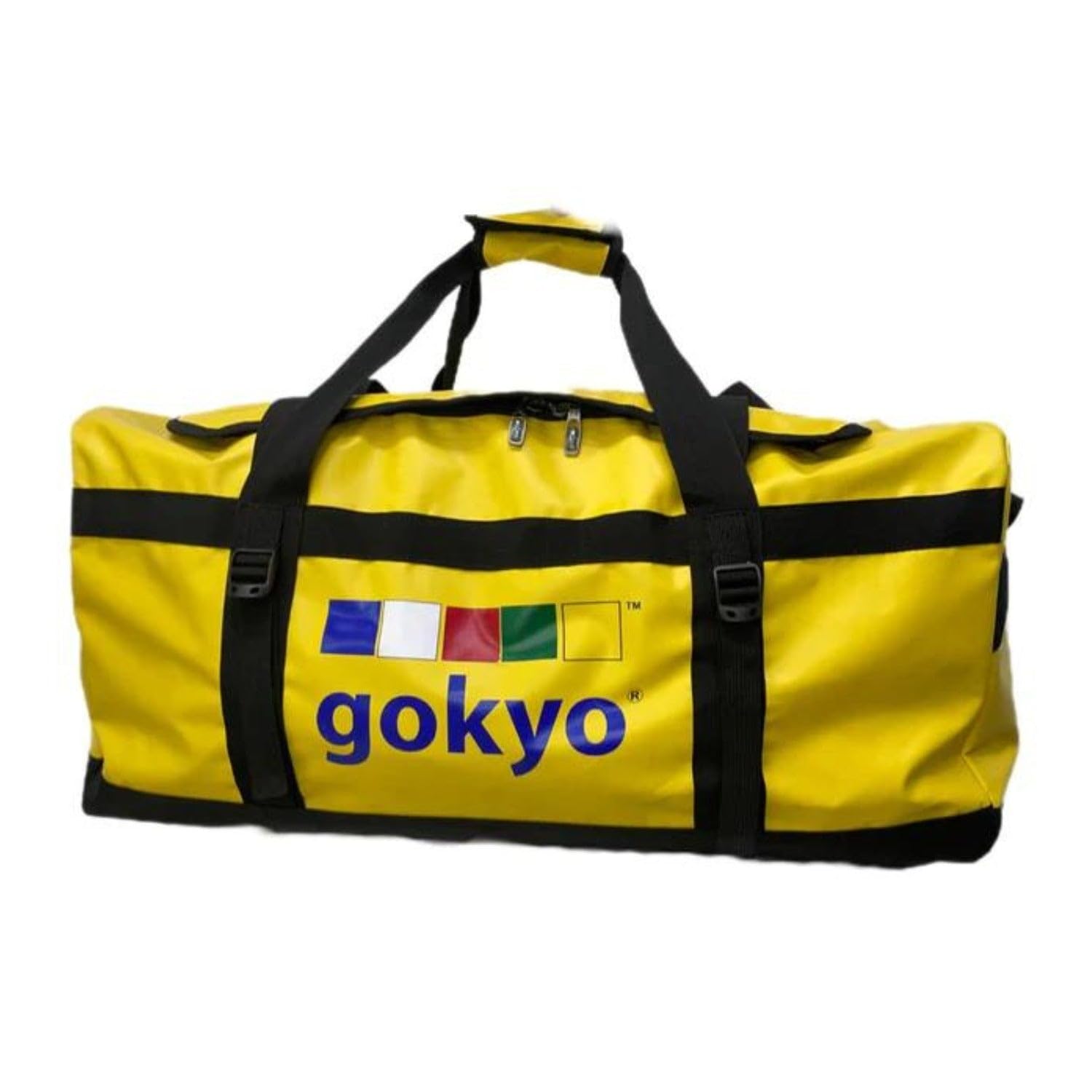 GOKYO K2 Duffel Bag for Treks & Expeditions Waterproof Duffel with Straps, Long Expedition treks, Road Trips & Travel in 90 Lt & 120 Lt - Yellow -90 Lt (B0C58R2JKK) Amazon Price History, Amazon Price Tracker