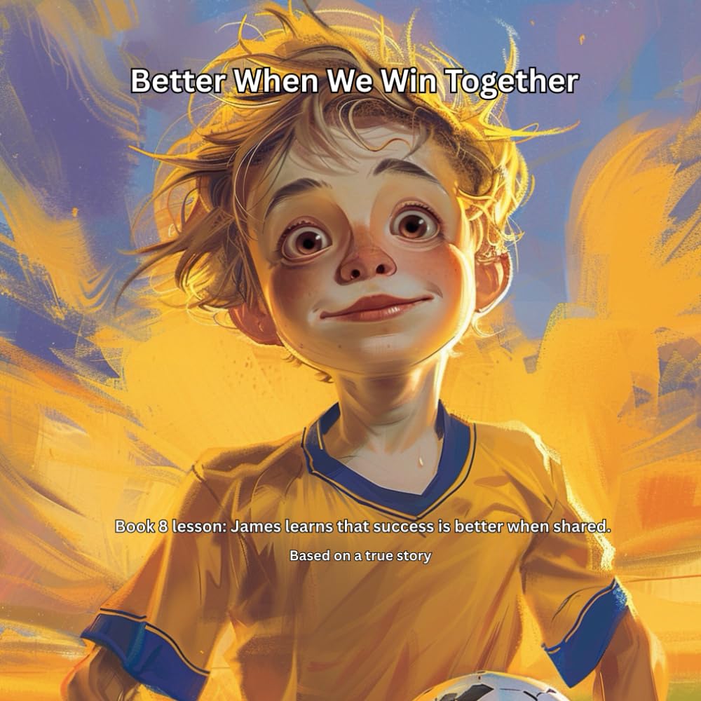 Better When We Win Together: Book 8 lesson: James learns that success is better when shared. (THE JAMES LEARNS SERIES Lessons from the Game That Last a Lifetime)