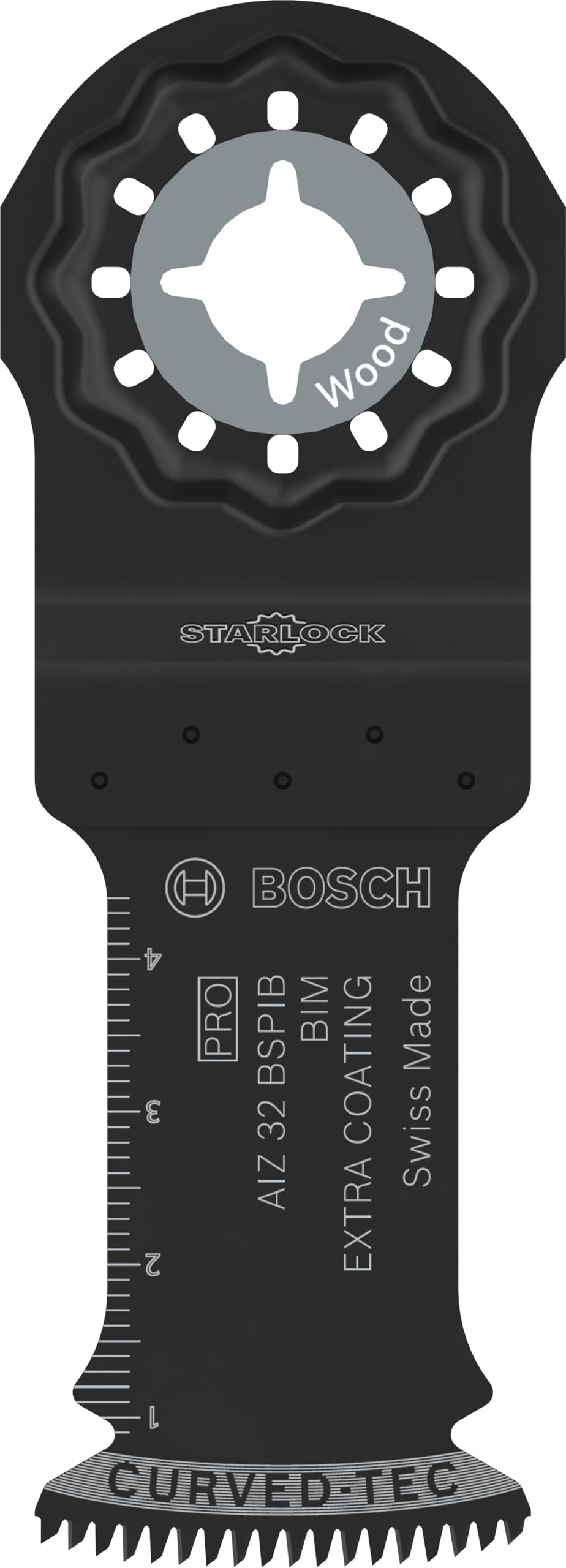 Bosch Bosch 5X PRO Multi Material AIZ 32 BSPIB Multitool Blade (for Hardwood, Plastic Coated Boards, Width 32 mm, Professional Accesso