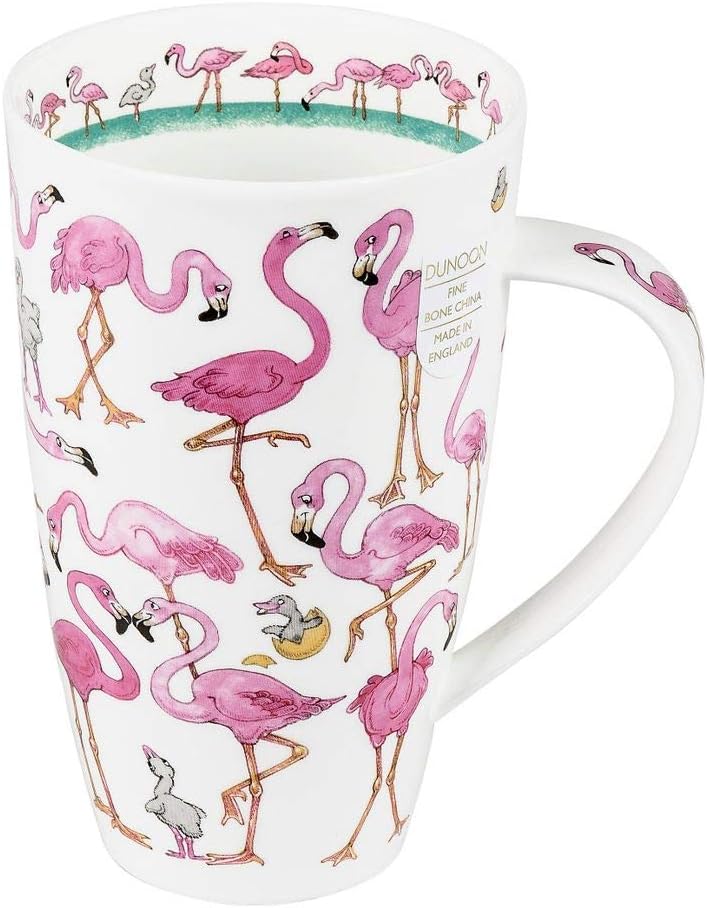 DUNOON Henley Becher Wayside – 600 Ml, Fine Bone China, Mit Blumen-Design