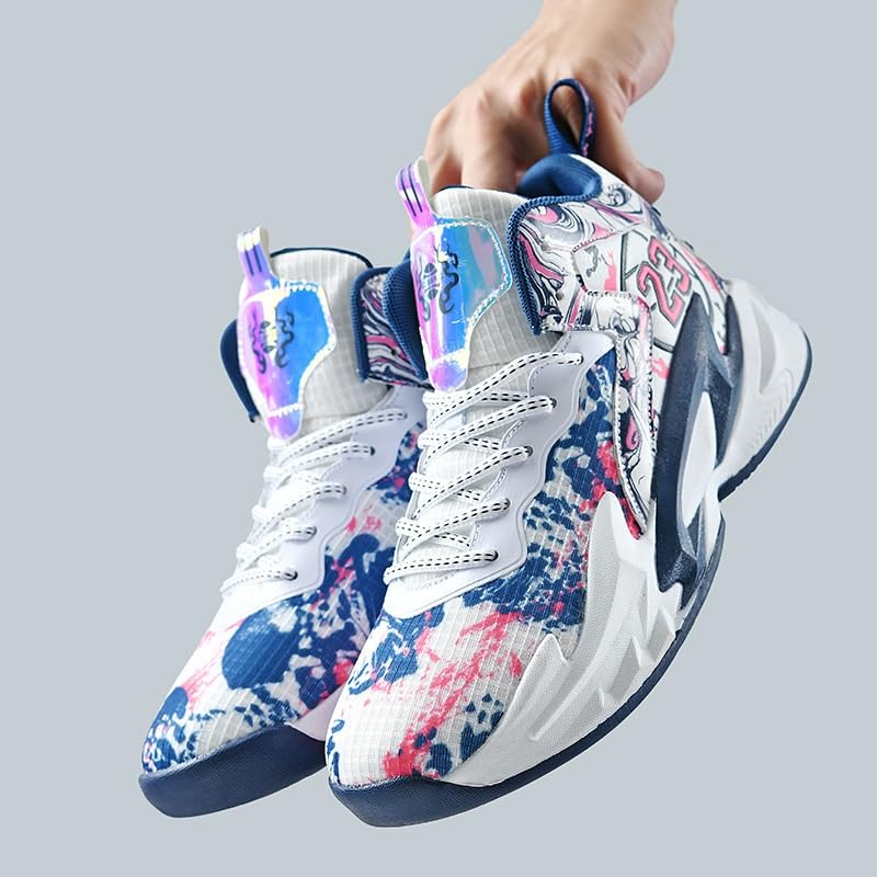 Zapatillas de baloncesto con suela resistente al desgaste para evitar resbalones 2