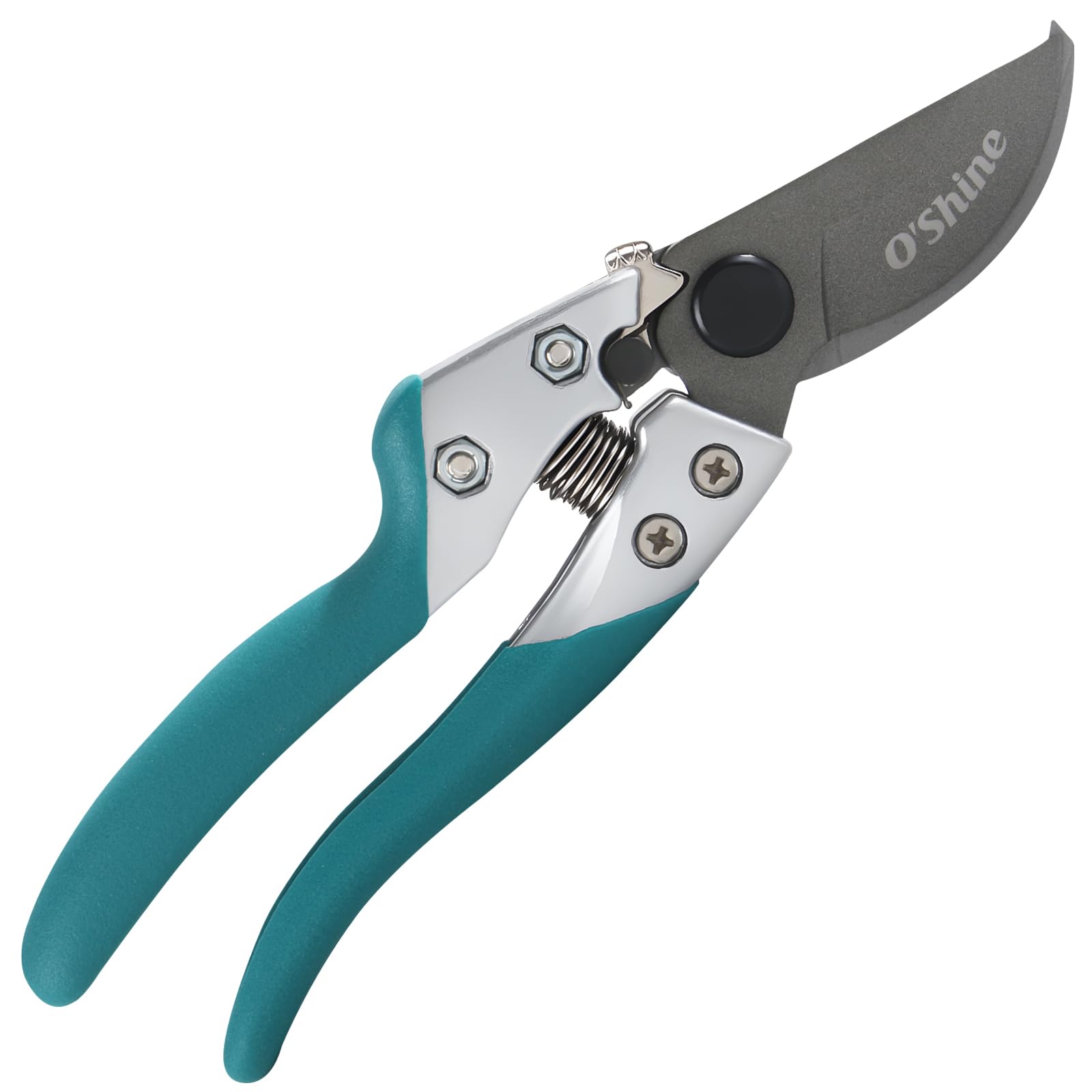 O'Shine 8" Professional Bypass Pruning Shears - Heavy Duty Garden Shears