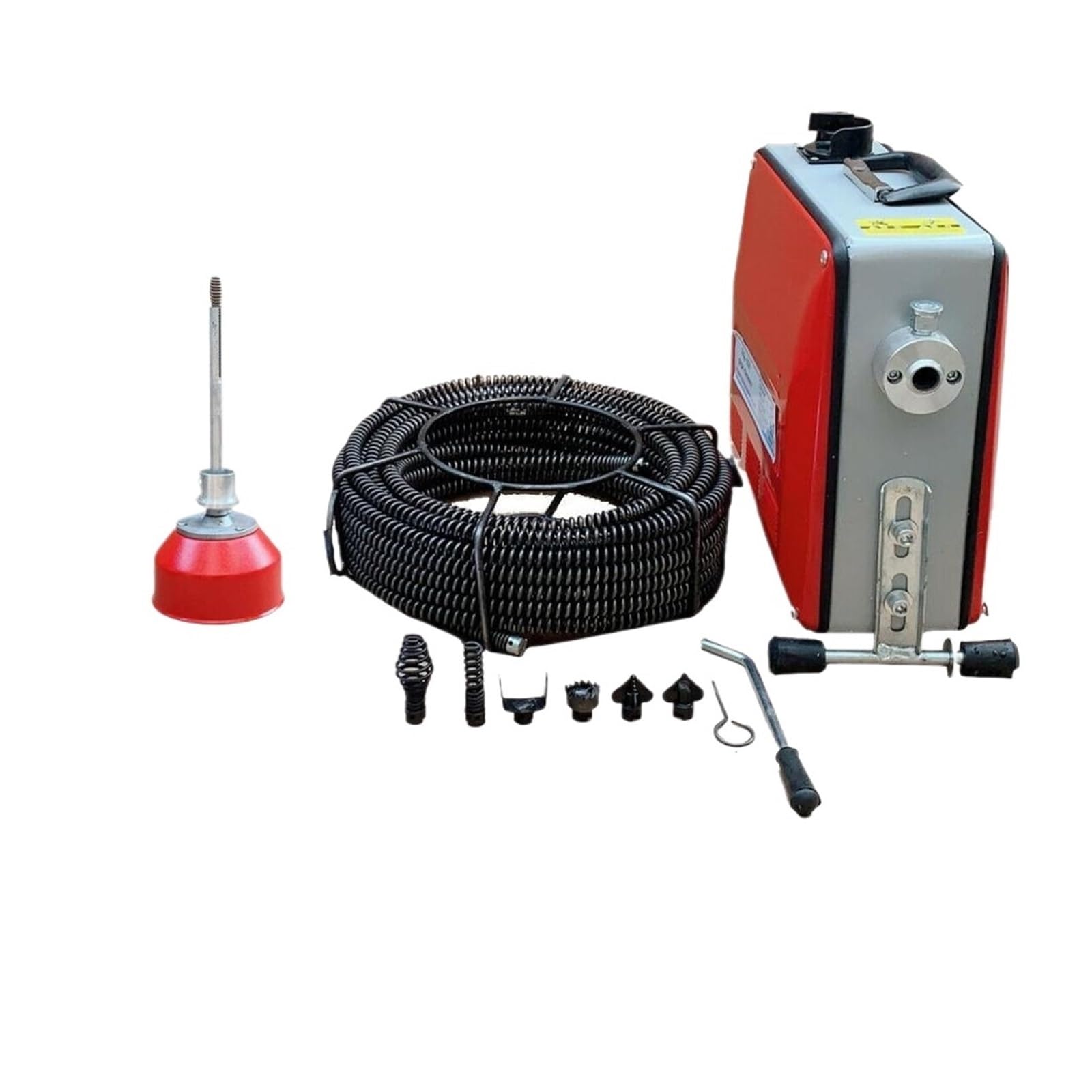900W Automatic Pipe Dredging Machine Electric Dredge Sewer Tools Professional Clear Toilet Blockage Drain Cleaning Powerful Clearing Capability