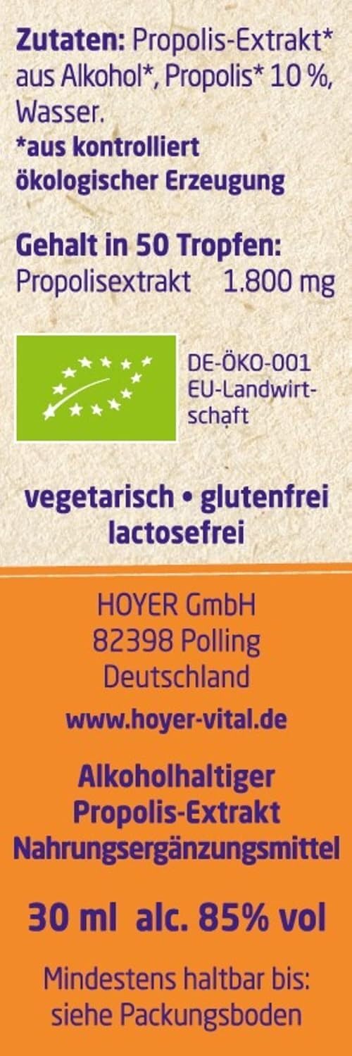 Bio Propolis Extrakt, flüssig BIO 2 x 30 ml