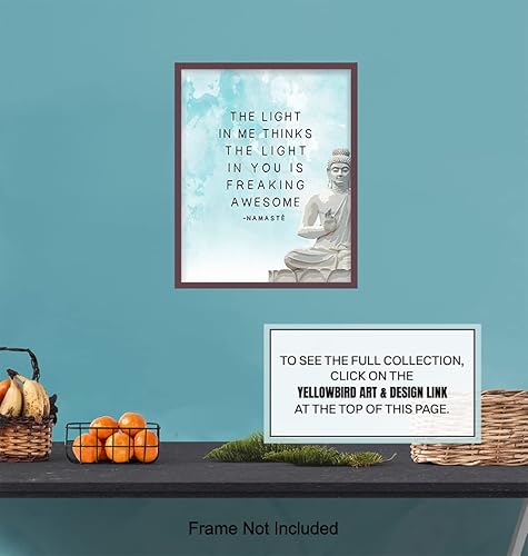 Miniatura 7 de Zen Decor - Buddha Wall Art for Spa or Yoga Studio - Spiritual Meditation Gift for New Age Buddhist, Buddhism Fan - Wall Decoration for Living Room,