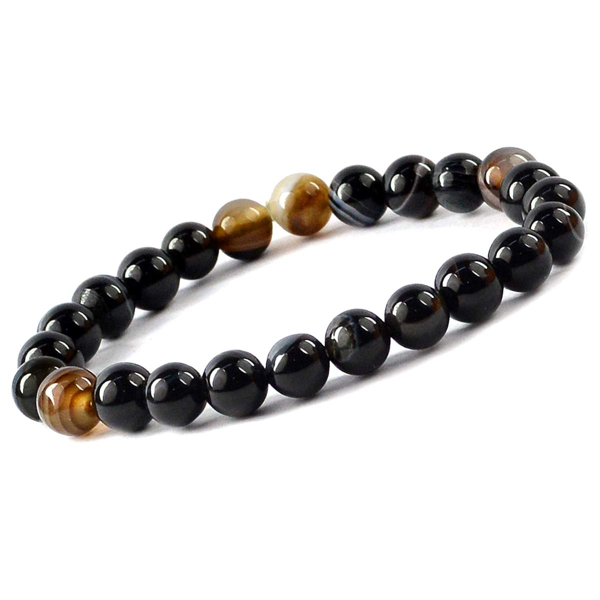 Reiki Crystal Products Sulemani Hakik Bracelet Natural Crystal Stone Beads Bracelet Round Shape for Reiki Healing Crystal Healing Stone (Color : Multicolour, 8mm) (B08Q36XQSR) Amazon Price History, Amazon Price Tracker