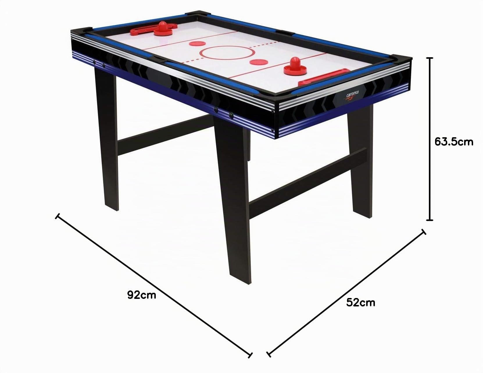 CARROMCO Galaxy-XL 3in1 Multifunktionstisch| Spieltisch mit Billard