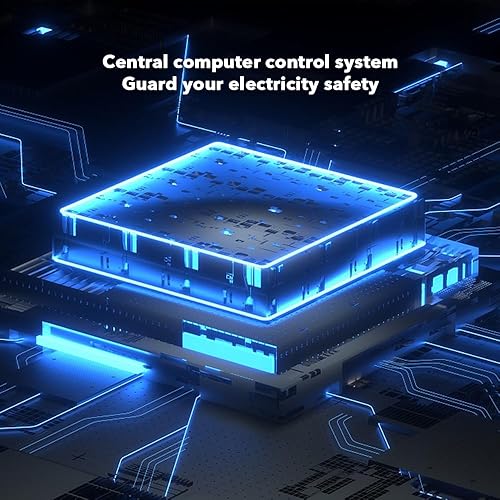 Miniatura 8 de BXST Protector contra sobretensiones de cableado para electrodomésticos Protección contra retardos ajustable de voltaje adecuado para aire