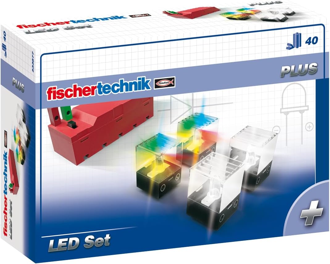 Fischertechnik Plus LED Set Building Kit, Multicolor (533877)