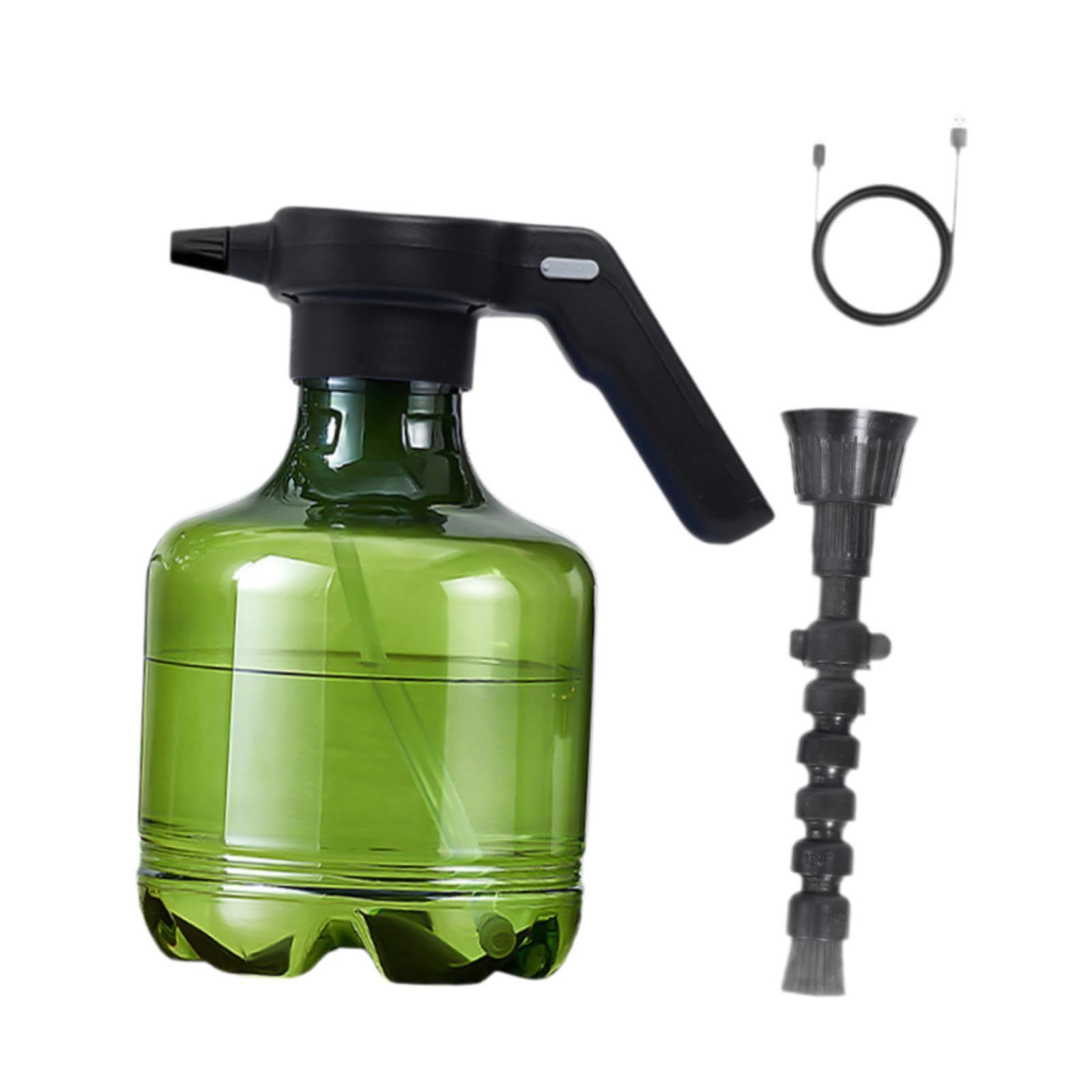 Vaporisateur électrique de 3 litres pour Jardin, avec Buse, pour Plantes D'intérieur et D'extérieur, Vert