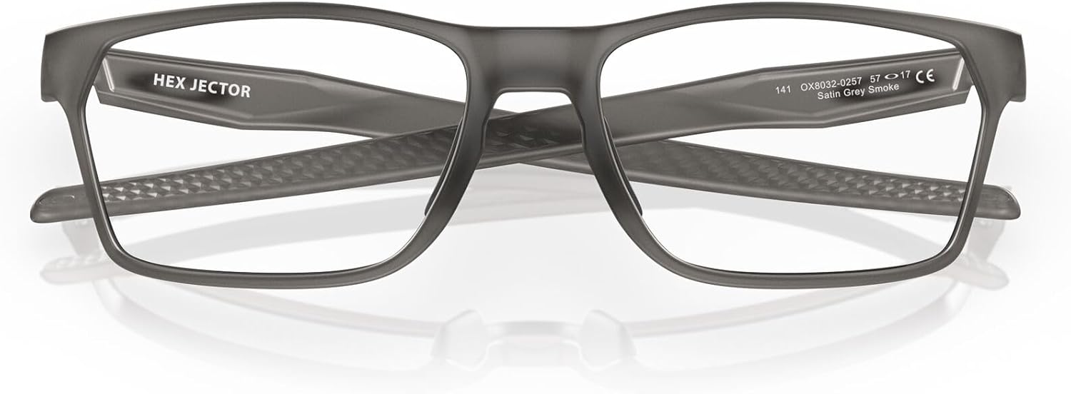 Oakley Mens OX8032 Hex Jector Rectangular Eyeglasses