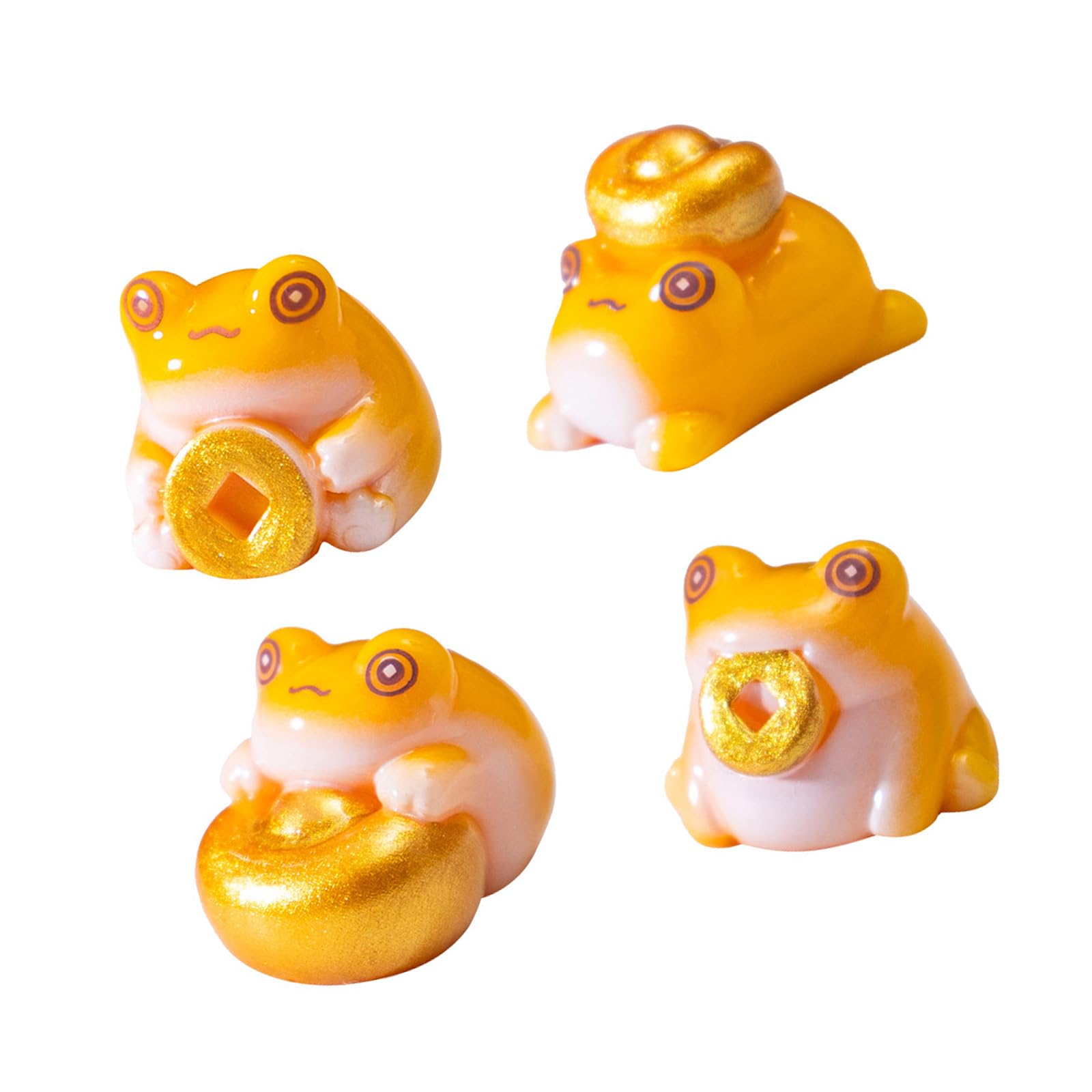 hogtnd Educational Miniature Toad Figurines Resin Micro Landscape Ornament Fairies Garden Accessories