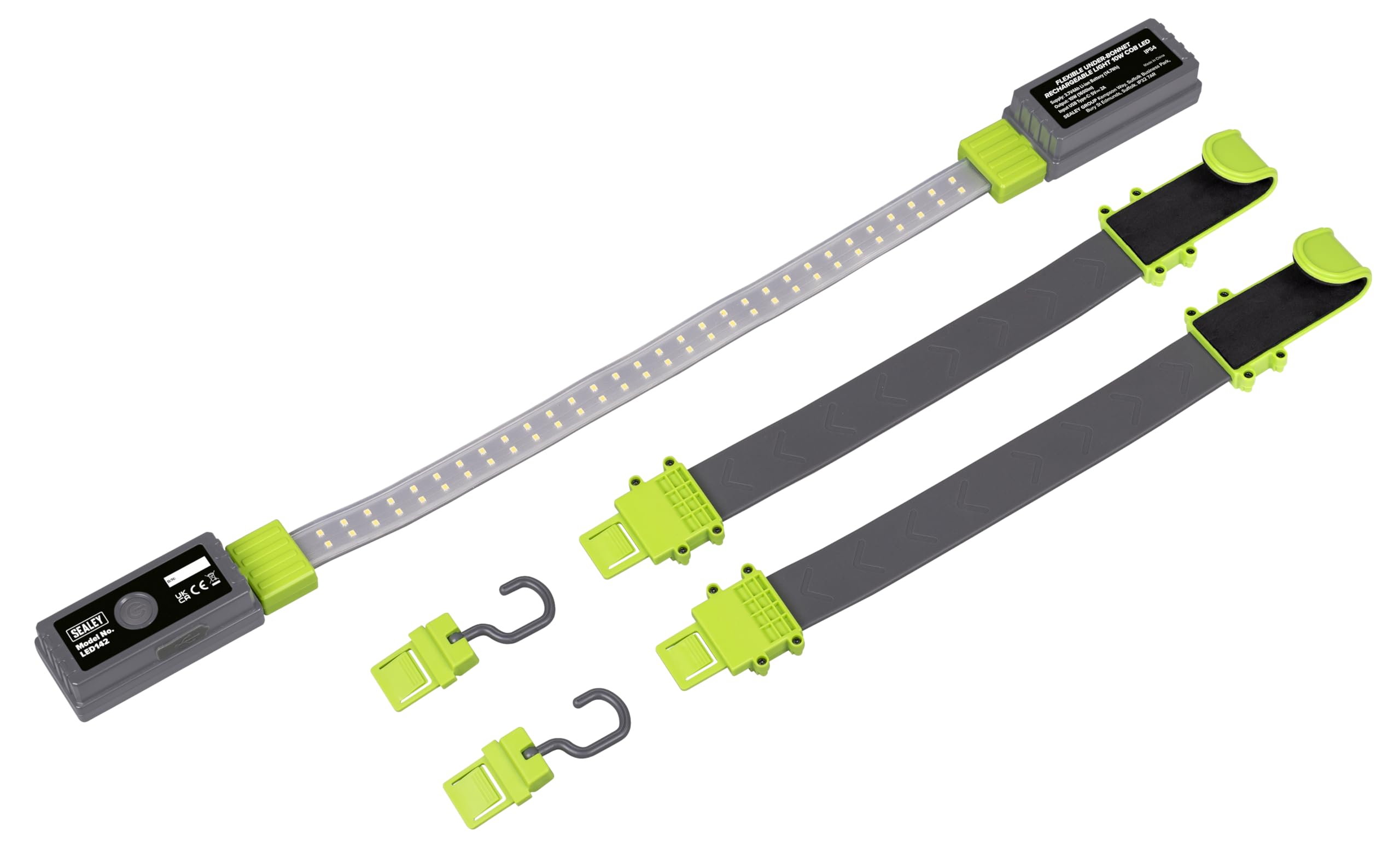 Sealey Wiederaufladbare flexible Unterbauleuchte 10W COB LED, 1600lm - LED142