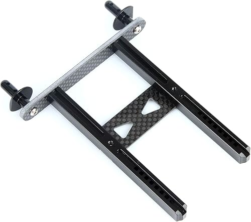 Miniatura 3 de Racing 110th RC Crawler Car Aluminio y fibra de carbono Poste de montaje de cuerpo trasero para Traxxas TRX4, actualizaciones de piezas Accesorios