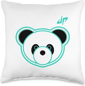 Dude Perfect Panda Throw Pillow