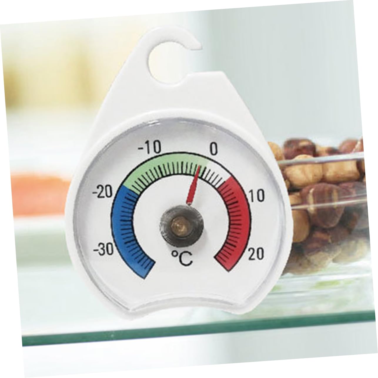 Cabilock Supermarket Fridge Thermometer Practical Portable Digital Thermometer for Home Use