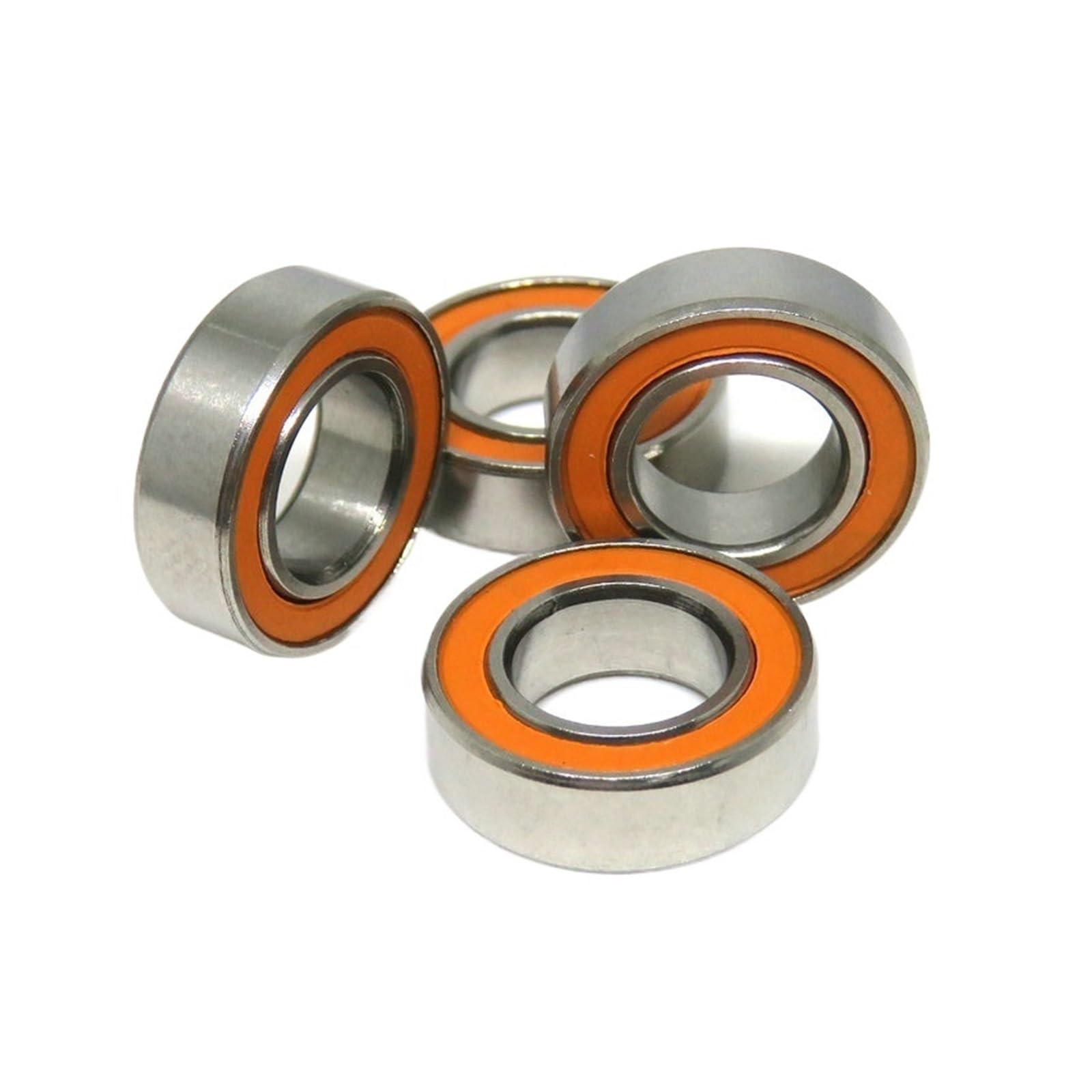 TSWASWUGP 10 Pieces ABEC7 7x13x4 SMR137 2RS Hybrid Ceramic Ball Bearing SMR137C 2OS Fishing Reel Anti-Rust 7 * 13 4(SMR117C-2OS 7x11x3mm)