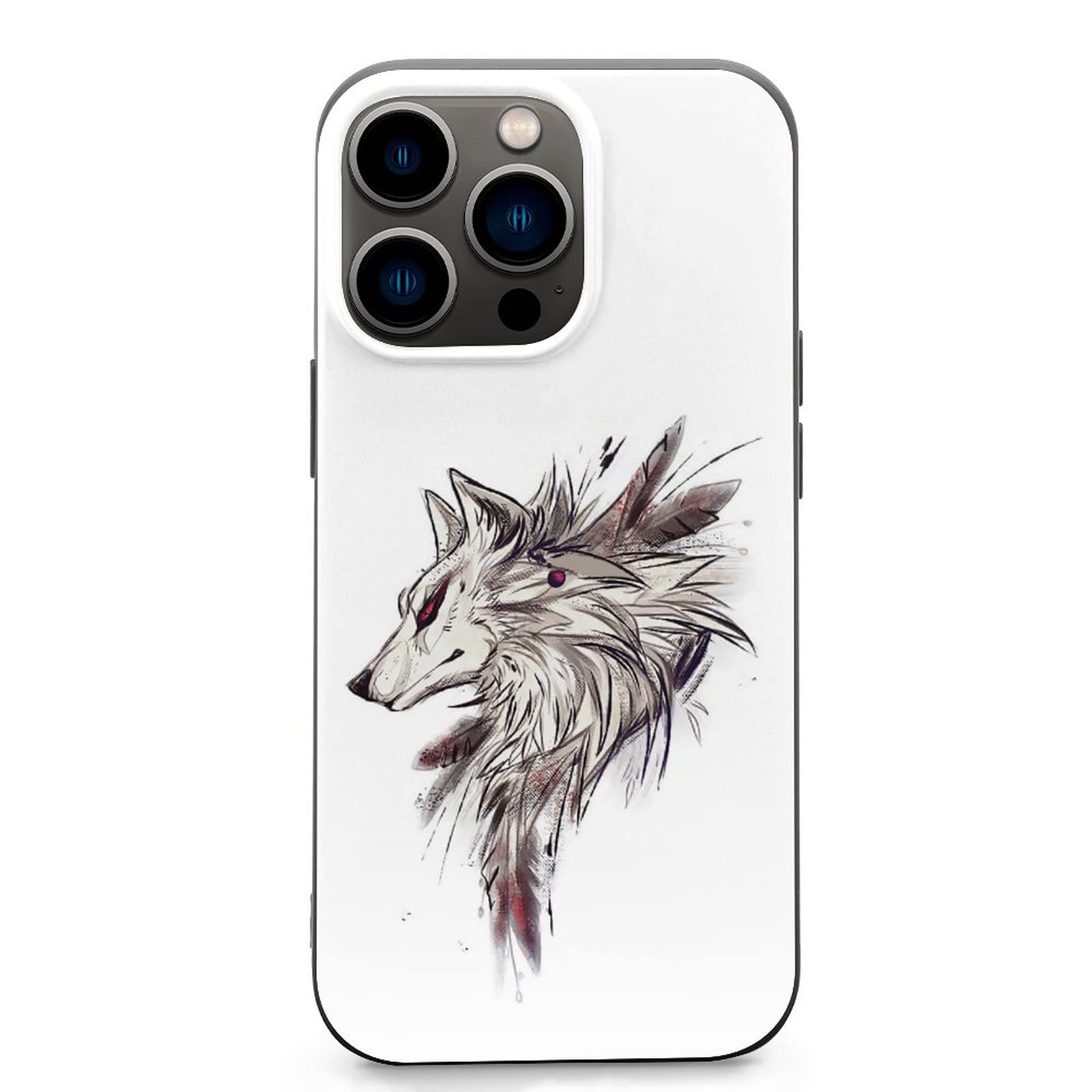Amazon.co.jp: iPhone 13 Proケース かっこいい 狼 iPhone 13 ケース