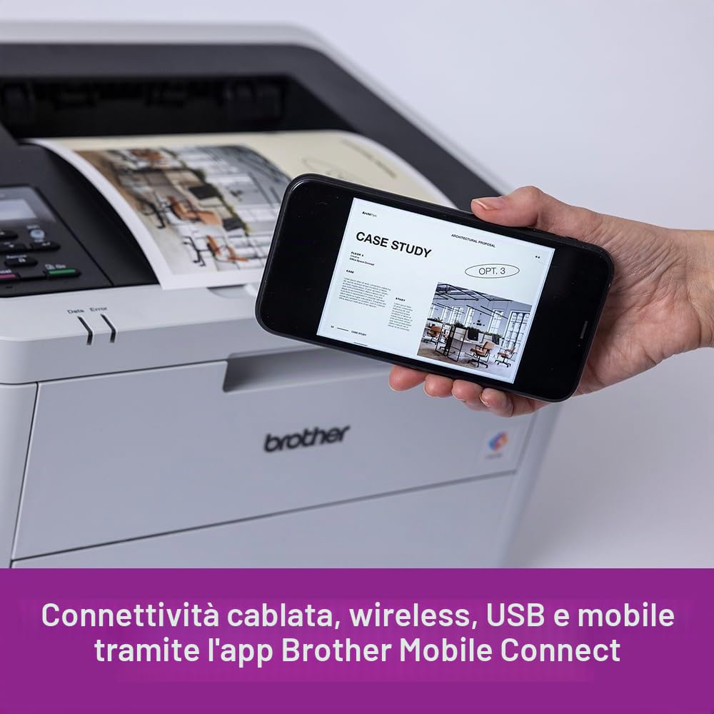 Brother HL-L3240cdw A Colori 600 X 2400 Dpi A4 WI-Fi (hL-L3240cdw Laser Led Solid Ink - Colour Laser 26ppm 600x2400d) - Versione uk