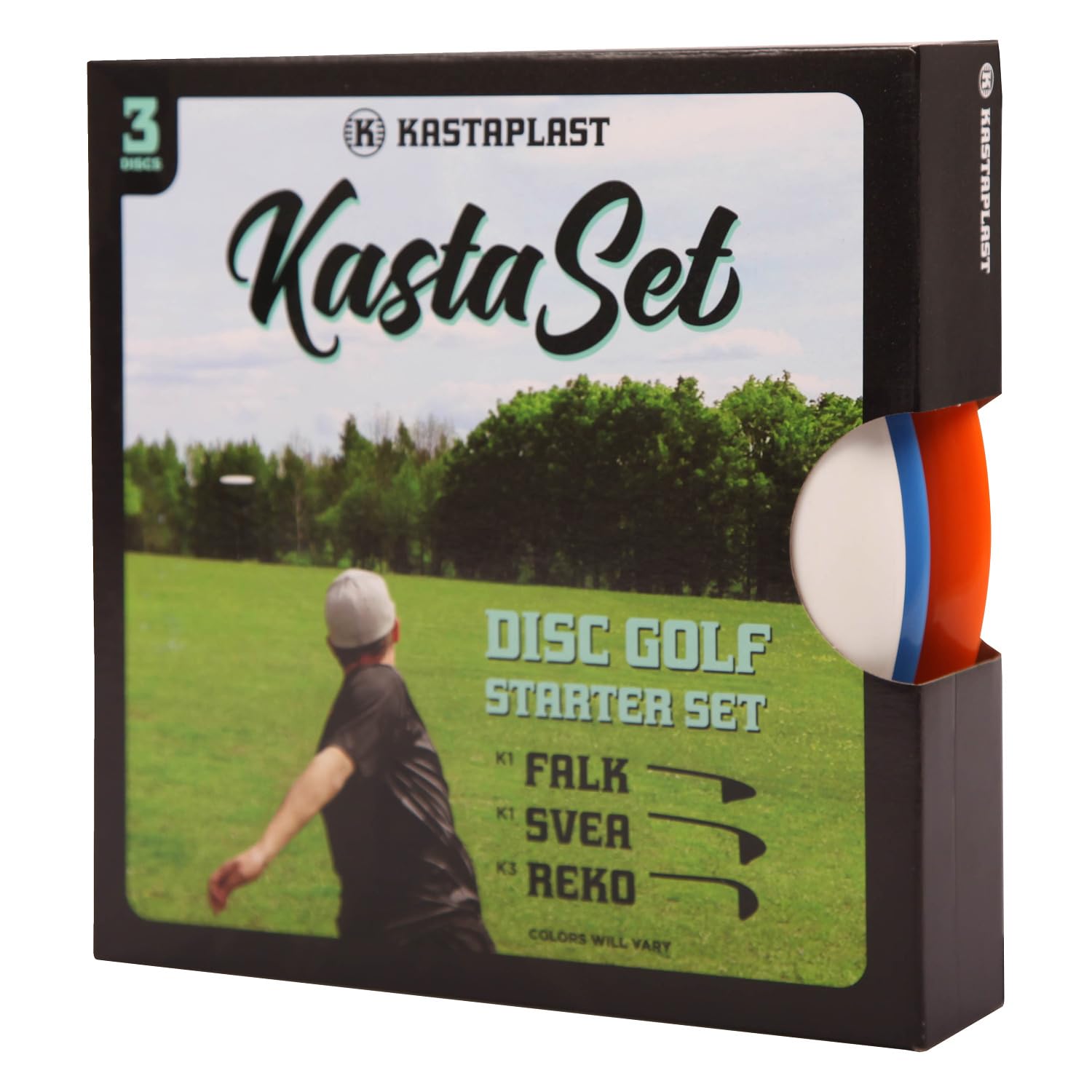 Kastaplast Kasta Set (Mixed) for Disc Golf