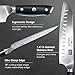 SHAN ZU Kochmesser Küchenmesser, Chefmesser Santoku Deutscher Carbon Edelstahl Scharfe Messerklinge...
