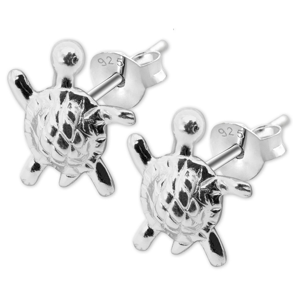 Soul-Cats Orecchini vero fiore 925 gatto civetta delfino Gecko Penguin