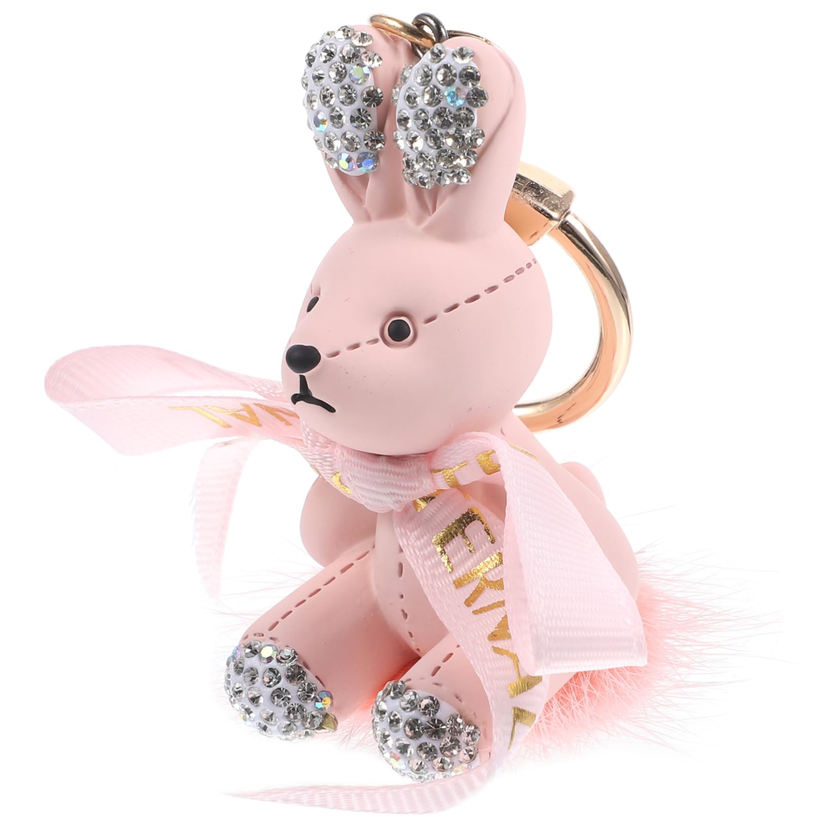 GALPADA 3stücke Kuscheliger Bunny Schlüsselanhänger Mit Süßem Schleifen-design Als Oder Dekoration Für Taschen Und Schlüsselbund Langlebig Und Vielseitig Einsetzbar