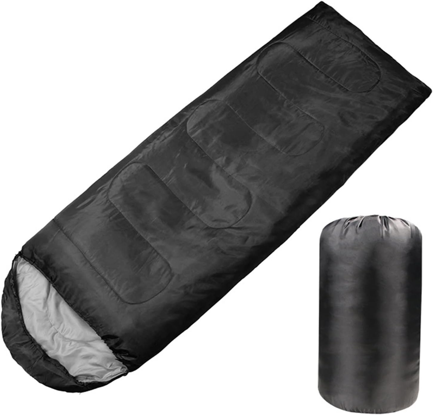 Sleeping Bag Camping Sleeping Bag Cotton Winter Warm Cold Envelope Hooded Blanket for Outdoor Traveling Hiking Office