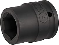 Vista 1 de Jetech Enchufe de impacto estándar de 1 pulgada con accionamiento de 3/4 de pulgada, fabricado con acero de aleación de cromo molibdeno, tratado