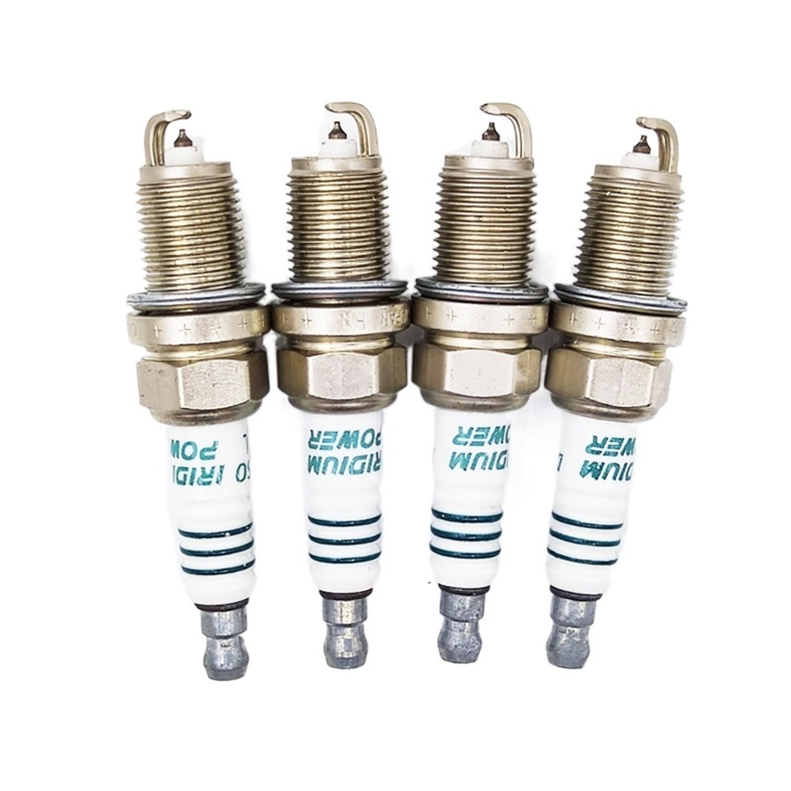 Candele di accensione per Auto 4 Pezzi Ik20l 5358 Candela di accensione all'iridio per Accord 7 8 Adatto 1.5l per VW Skoda per Passat per Fabia per Bora