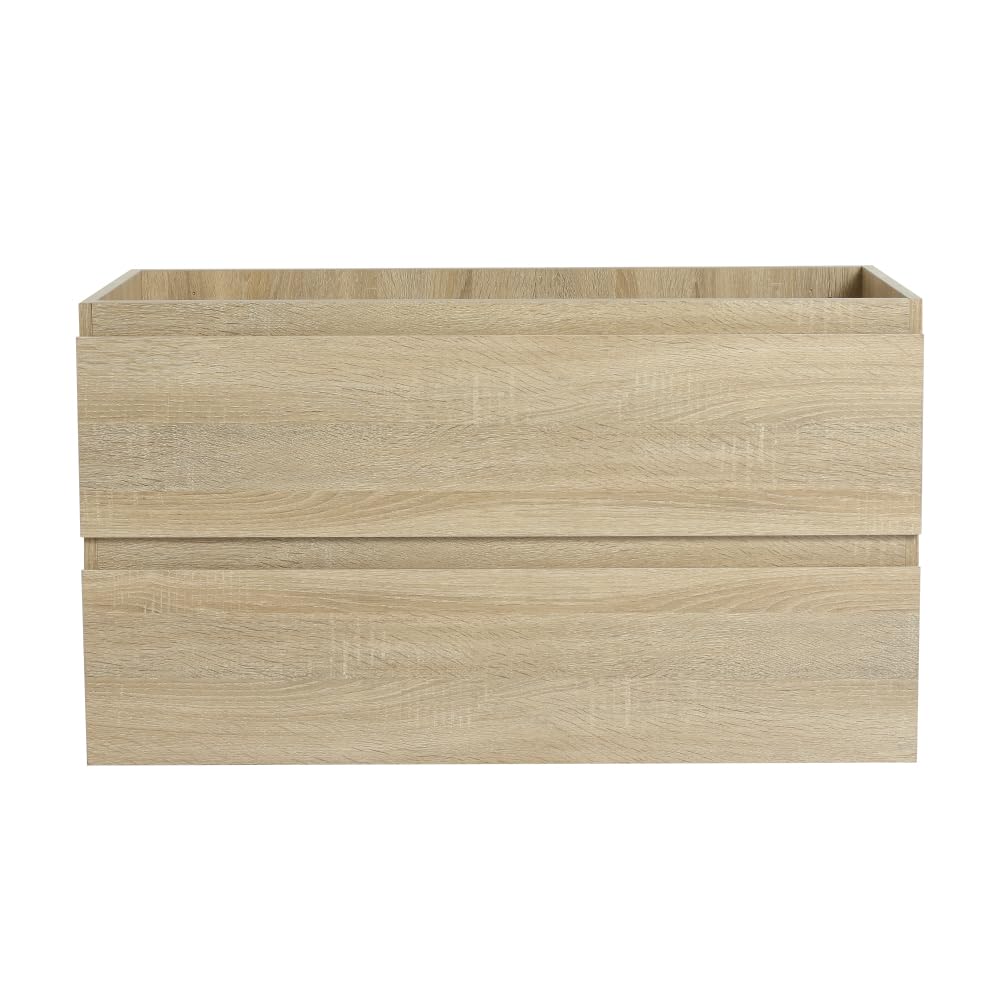 36" Wall-Mounted Bathroom Vanity (Only The Cabinet Body)-BVB01936LTO-2