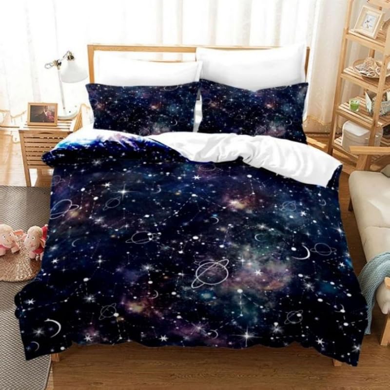 Housse de couette 220x240 infroissable en microfibre pour éliminer le repassage du lit