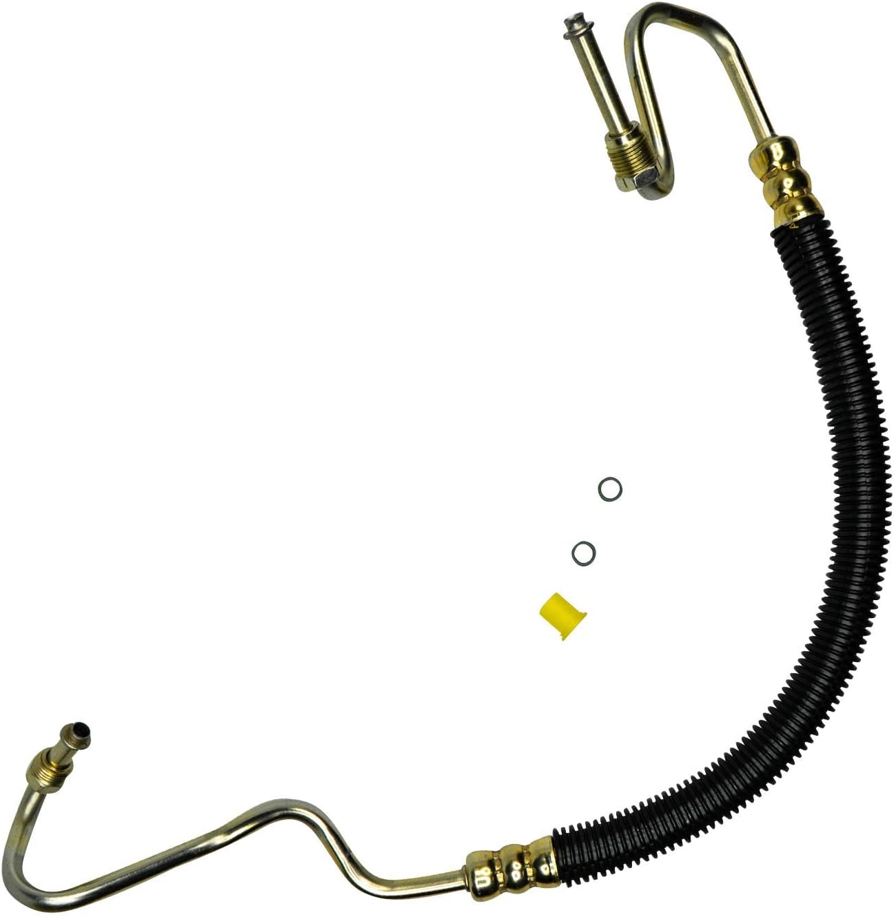 Edelmann Elite 80332E Power Steering Pressure Hose - Car Accessories and Equipment, For Various 2007-99 Chevrolet Silverado, GMC Sierra; W/4WD Vehicles