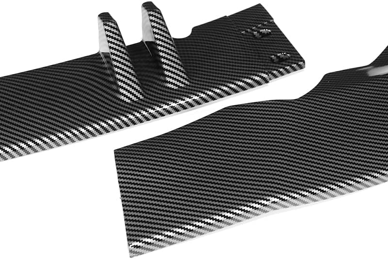 3PCS Front Bumper Lip Kit fit for Compatible with 2020-2022 Audi A5 S5, STP-Style Splitter Trim Protection Spoiler, Air-Dam-Chin-Diffuser (Carbon Look)