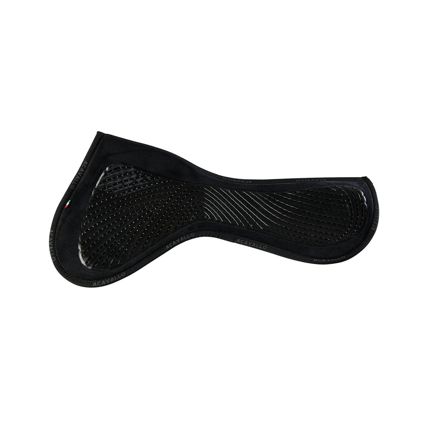 Acavallo Gel Pad Close Contact Twin Sided, Größe:L, Farbe:schwarz