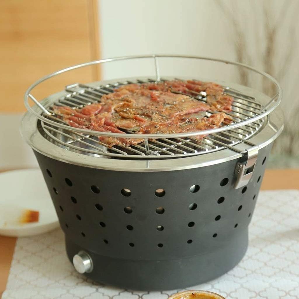 Firepit 13-Inch Outdoor Fire Pit with Mesh Screen Round Metal Wood Burning Bonfire Pit for Outdoor Camping Patio Backyard Garden