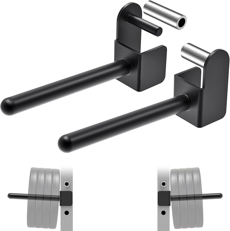 Kipika Súlytárcsa Tartó 2x2 és 3x3 Power Rack-hez - Kompakt Acél Kiegészítő Standard és Olimpiai Tárcsákhoz - 2 db-os Szett