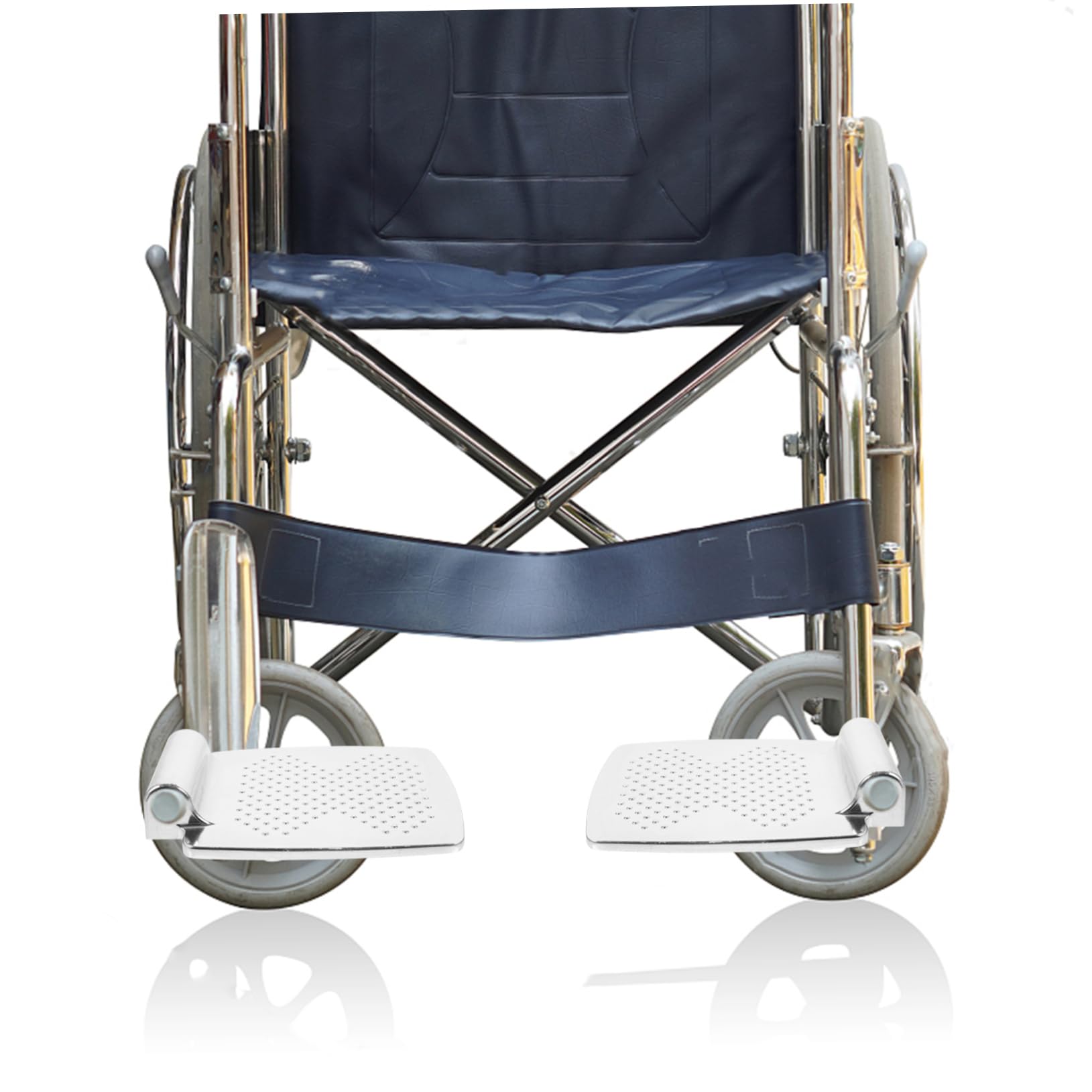 Reposapiés Elevables Aplicables para Silla de Ruedas 2 Piezas, Placa de Aluminio de 7 Pulgadas, Diseño Resistente y Ergonómico, Accesorios para Movilidad y Uso Doméstico, Soporte