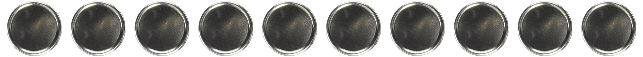 Epiphany Crafts Metal Brad Settings-Round 14, Pack of 10