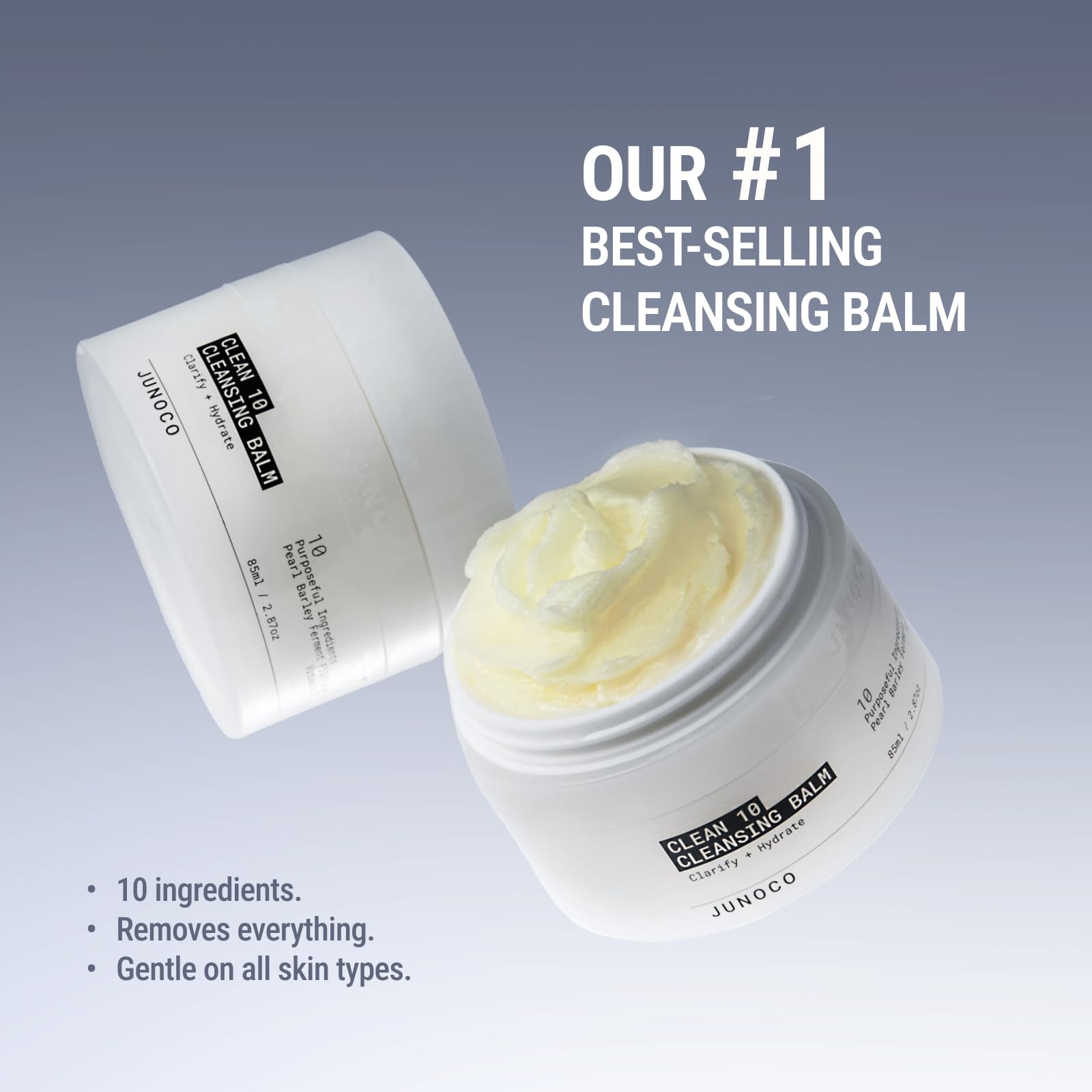 JUNO & Co. Clean10 Cleansing Balm Makeup Remover