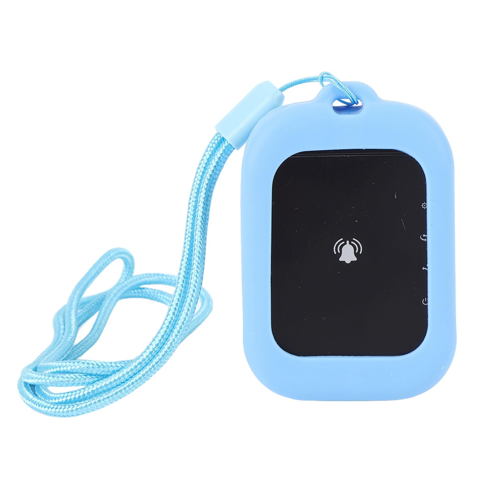 Wireless Calling System with 1 Receiver & 1 Transmitter,IPX4 Water Vibration Buzzer Alert System for Home School Office (Blue)